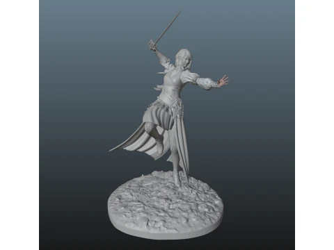 Final Fantasy 16 Jill Warrick 3D Print Model