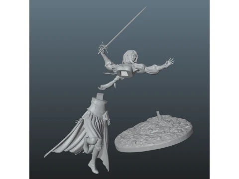 Final Fantasy 16 Jill Warrick 3D Print Model