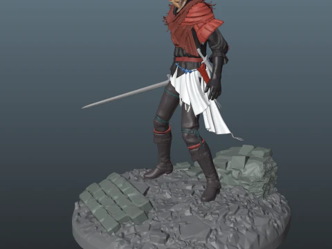 Final Fantasy 16 Joshua Rosfield 3D Print Model