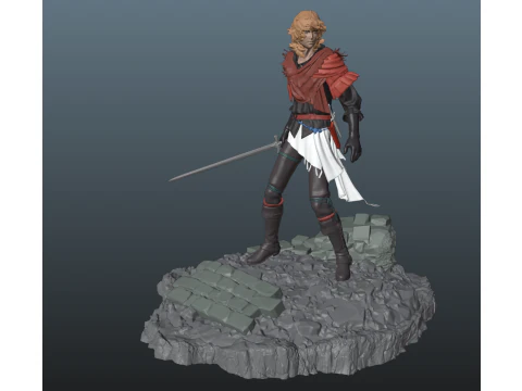 Final Fantasy 16 Joshua Rosfield 3D Print Model