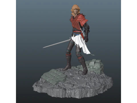 Final Fantasy 16 Joshua Rosfield 3D Print Model