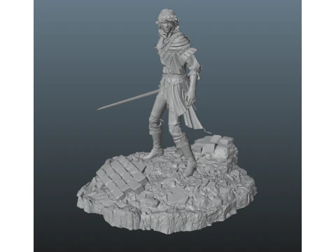 Final Fantasy 16 Joshua Rosfield 3D Print Model