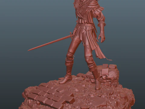 Final Fantasy 16 Joshua Rosfield 3D Print Model