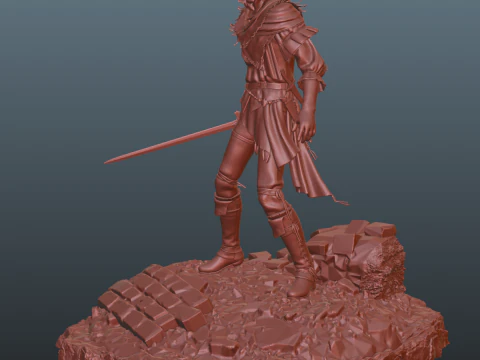 Final Fantasy 16 Joshua Rosfield 3D Print Model