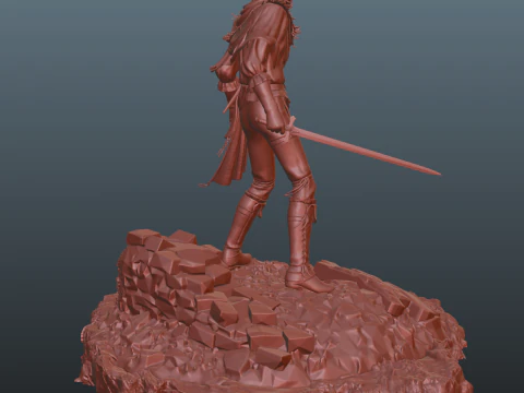 Final Fantasy 16 Joshua Rosfield 3D Print Model