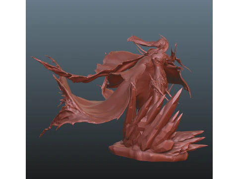 Final Fantasy 16 Shiva 3D Print Model