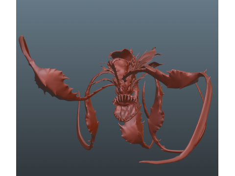 Final Fantasy 16 Vampire Thorns 3D Print Model