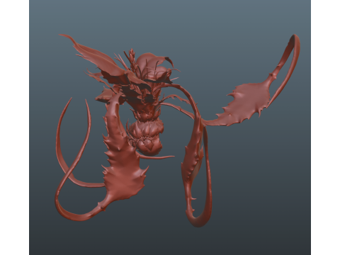 Final Fantasy 16 Vampire Thorns 3D Print Model