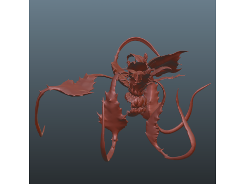 Final Fantasy 16 Vampire Thorns 3D Print Model