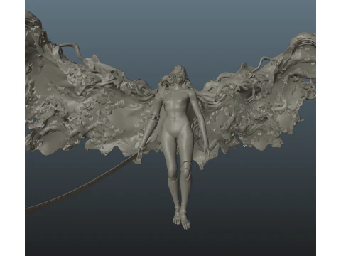 Elden Ring Malenia Phase 2 3D Print Model