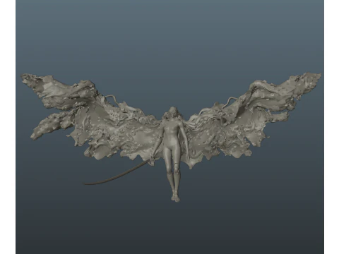 Elden Ring Malenia Phase 2 3D Print Model