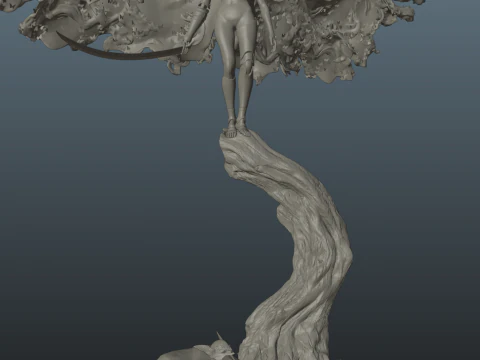 Elden Ring Malenia Phase 2 3D Print Model