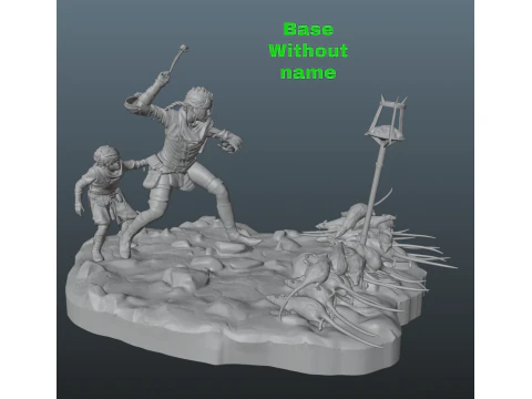 Um conto de peste Modelo de Impressão 3D