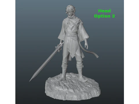 Dynasty Warrior Origins Liu Bei 3D Print Model