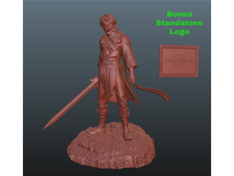 Dynasty Warrior Origins Liu Bei 3D Print Model