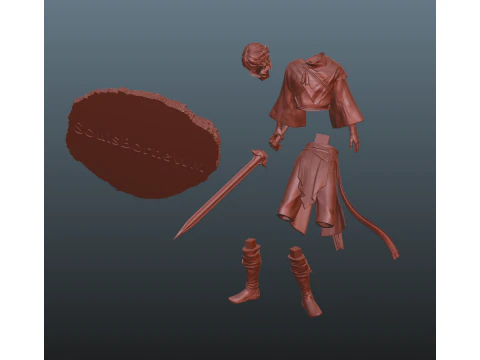 Dynasty Warrior Origins Liu Bei 3D Print Model
