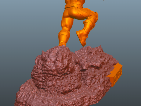 Wolverine Marvel Rivals 3D Baskı Modeli