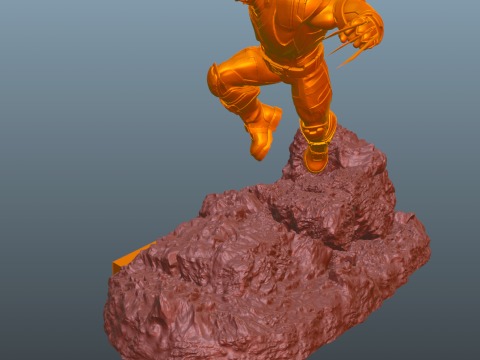 Wolverine Marvel Rivals 3D Baskı Modeli