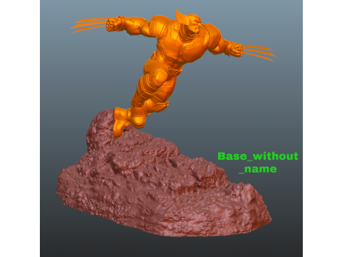 Wolverine Marvel Rivals 3D Baskı Modeli