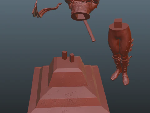 Ninja Gaiden 2 Black Ryu Hayabusa 3D Print Model