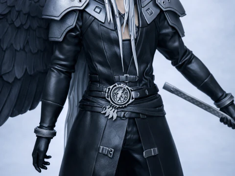 Final Fantasy 7 Sephiroth 3D Print Model