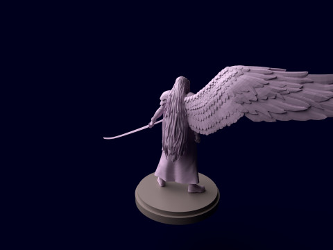 Final Fantasy 7 Sephiroth 3D Print Model