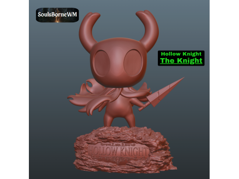 Hollow Knight Modelo de impresión 3D