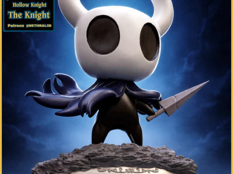 Hollow Knight The Knight 3D Print Model