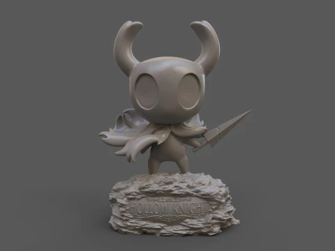 Hollow Knight The Knight 3D Print Model