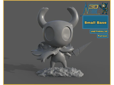 Hollow Knight The Knight 3D Print Model