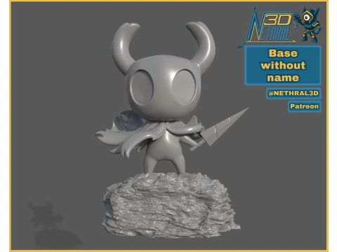 Hollow Knight The Knight 3D Print Model