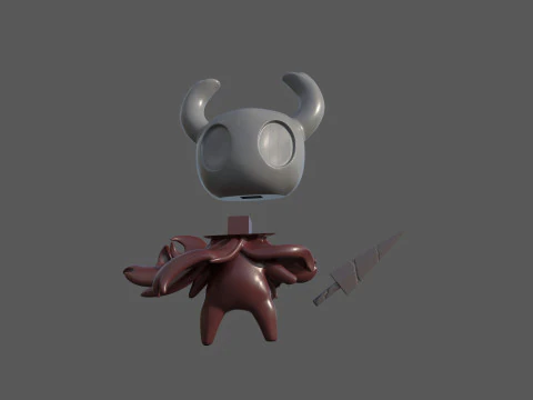 Hollow Knight The Knight 3D Print Model