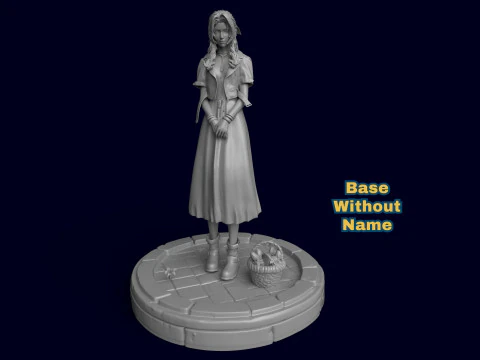 Final Fantasy VII Aerith 3D Print Model
