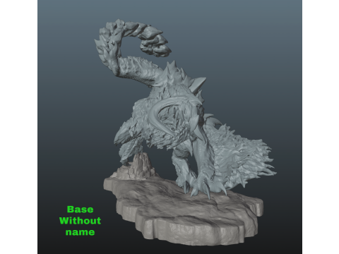 Monster Hunter Wilds Arkveld Model do druku 3D
