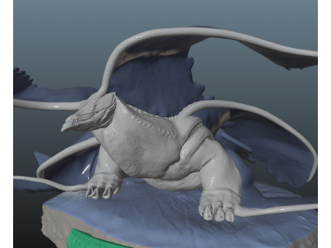 Monster Hunter Wilds Uth Duna 3D-printmodel