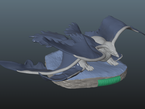 Monster Hunter Wilds Uth Duna 3D-printmodel