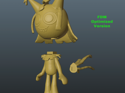 Dandys World Yatta 3D 프린트 모델