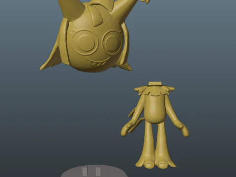 Dandys D&uuml;nya Yatta 3D Baskı Modeli