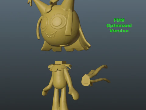Dandys D&uuml;nya Yatta 3D Baskı Modeli