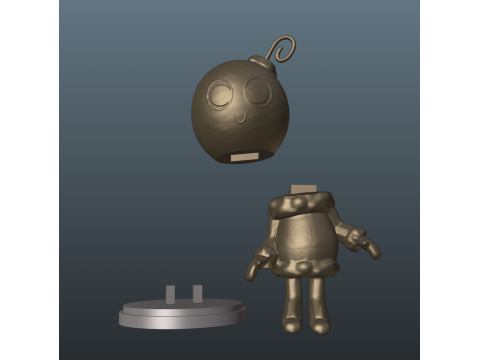 Dandys World Bobette Modelo de Impressão 3D