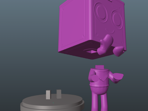Dandys World Boxten Model Cetak 3D