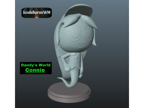 Dandys World Connie 3Dプリントモデル