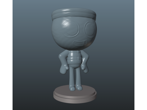 Dandys World Finn 3D प्रिंट मॉडल