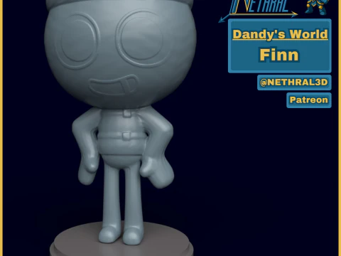 Dandy's World Finn Modello di stampa 3D