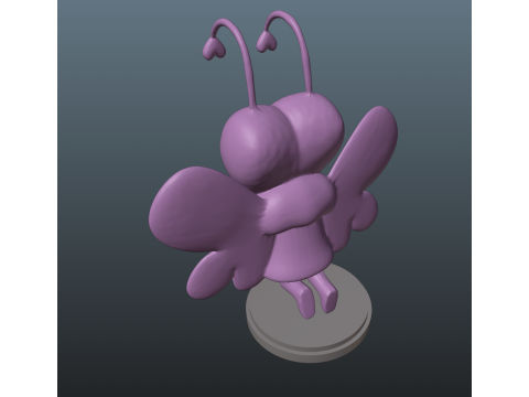 Dandys World Flutter Model do druku 3D