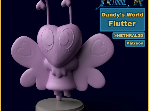 Dandys World Flutter 3D Print Model