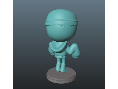 Dandys World Gigi 3D 프린트 모델