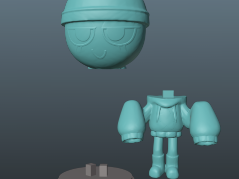 Dandys World Gigi 3D 프린트 모델