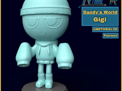 Il mondo di Dandy Gigi Modello di stampa 3D