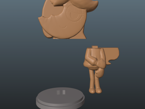 Dandys World Ginger Modelo de Impressão 3D